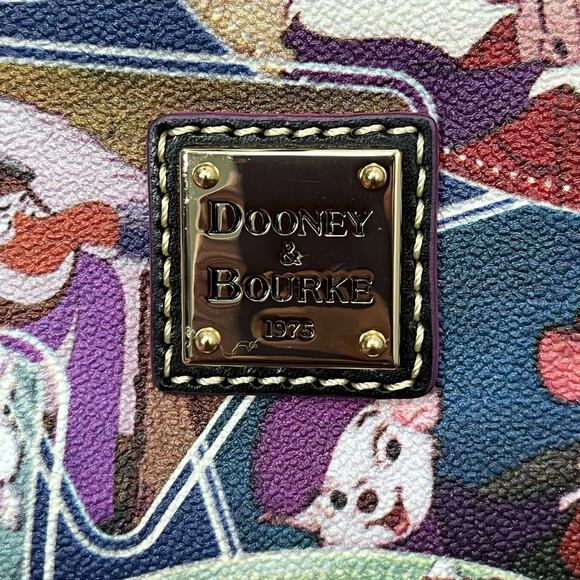 Dooney & Bourke Disney The Rescuers Drawstring Bag Purse Multicolor Printed NEW - Picture 3 of 13